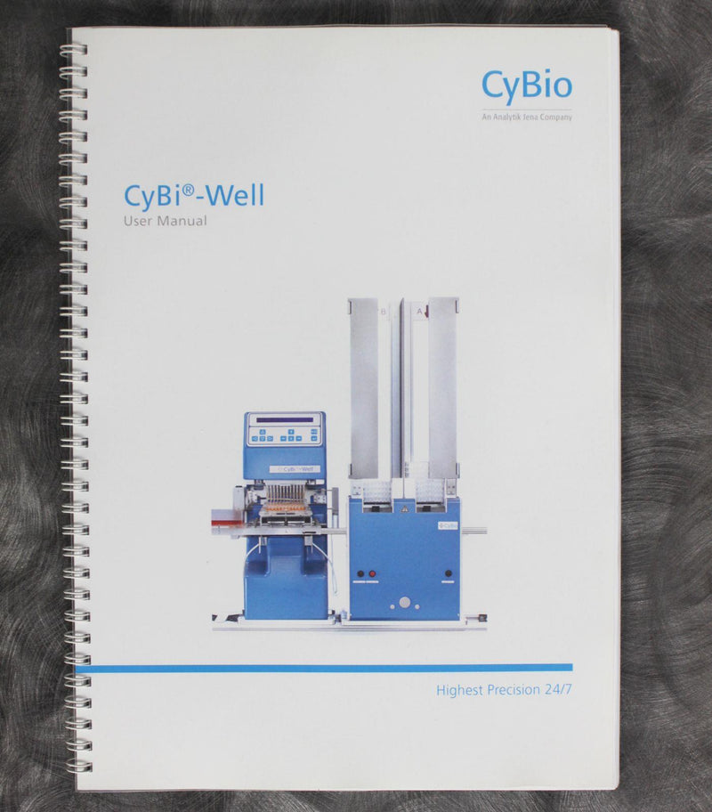 CyBio SDW-CW CyBi-Well Simultaneous Pipettor w/ Wash Module CyBi-SV & Warranty