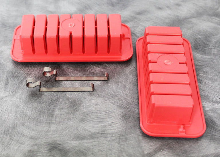 Lot of 2 Red Cartridge Carriers for Affymetrix GeneChip Hybridization Oven 640