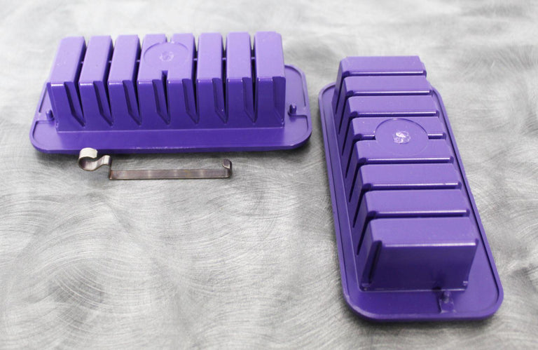 Lot of 2 Purple Cartridge Carriers for Affymetrix GeneChip Hybridization Oven640