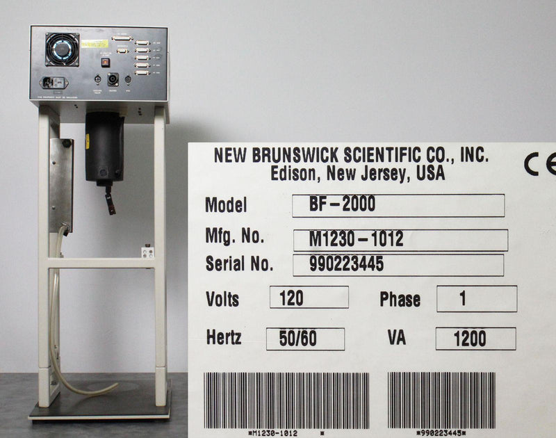 New Brunswick Scientific BF-2000 BioFlow Fermentor