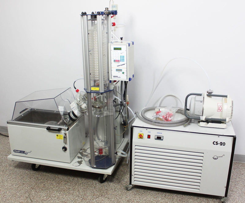 Genser PILOTVAP 10 Rotary Evaporator Rotovap with CS-20 Chiller & Vacuum Pump