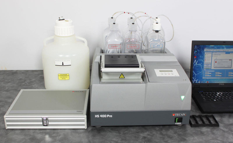 Tecan HS 400 Pro Research Microarray Hybridization Station 30014587 w/ Software