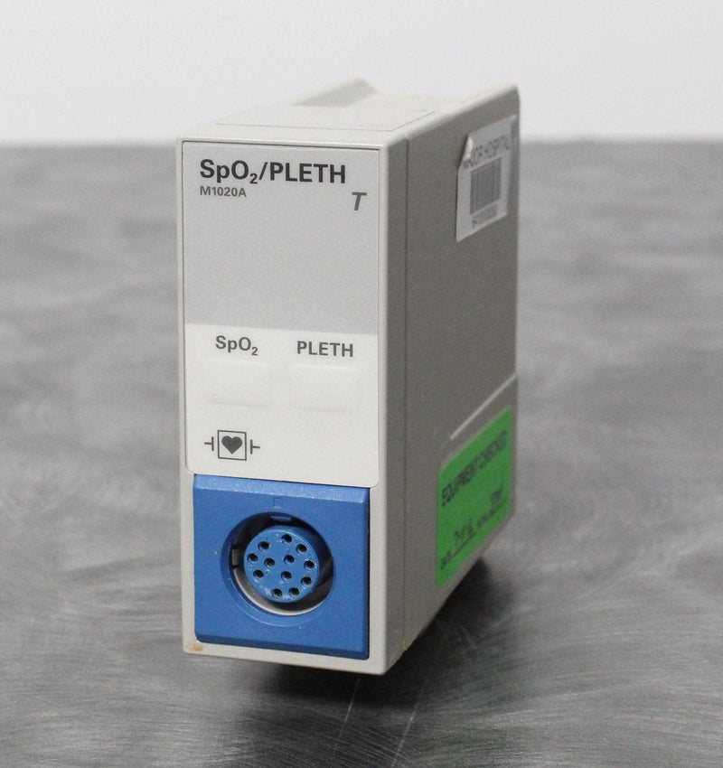 Hewlett Packard M1020A SpO2/PLETH Module for Patient Care Monitor System