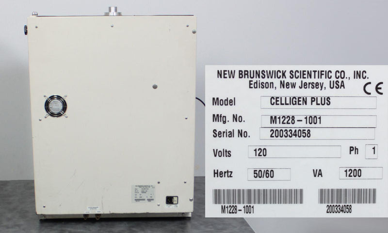 New Brunswick Celligen Plus Batch Continuous Bioreactor w/ Vessel