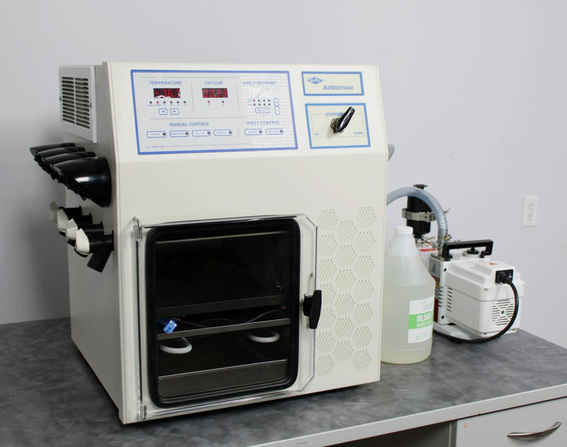 VirTis AdVantage XL Benchtop Shelf Stoppering Tray Freeze Dryer Lyophilizer