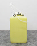 Nalgene 5 Gallon/20 Liter Heavy Duty HDPE Rectangle Carboy and Lid with Ports