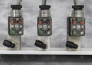 Lot of 3 Asco SC G325B038V Solenoid Valves 2-Port Mounted Air/Water/Oil