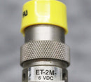 Lot of 3 Clippard Electronic Valves 1x ET-2M-6VDC & 2x ET-2M-24VDC with Fittings