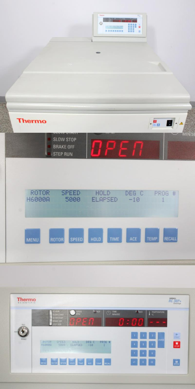 Thermo Scientific Sorvall RC 3BP+ Low-Speed Floor Centrifuge with Warranty