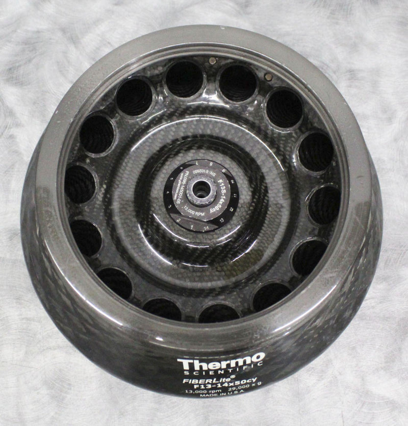 Thermo Scientific 75003661 FiberLite F13-14x50cy Fixed Angle Centrifuge Rotor