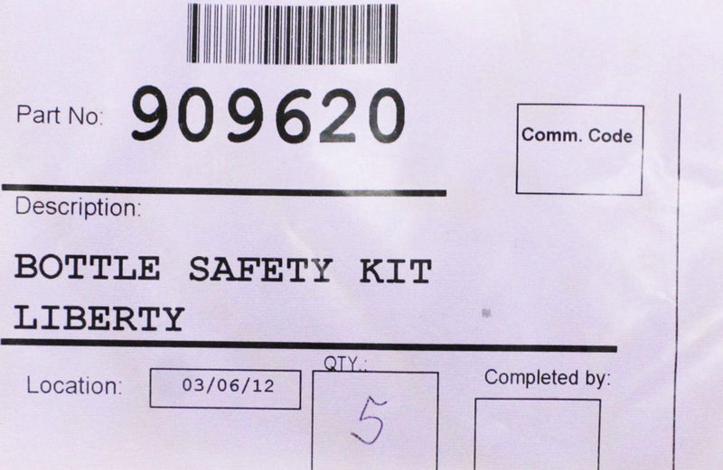 Lot of 2 CEM 909620 Liberty Bottle Safety Kit Bags