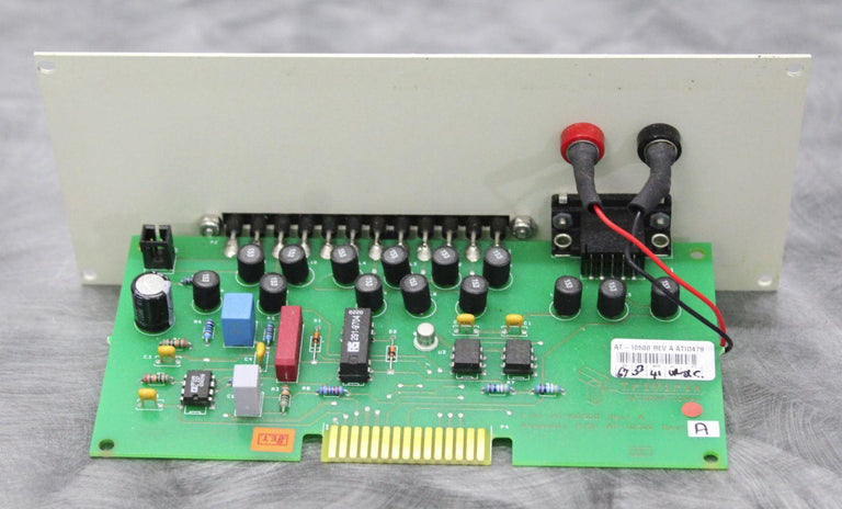 Alltech ELSD 2000 Light Detector Connection Panel AT-10500 Rev A ATIO479