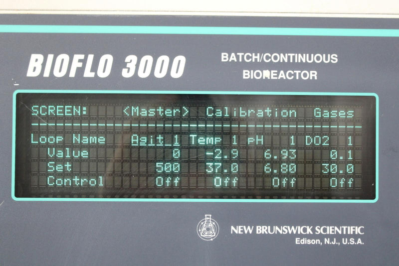 New Brunswick BIOFLO 3000 Bioreactor Cell Culture Fermentor NO Vessel