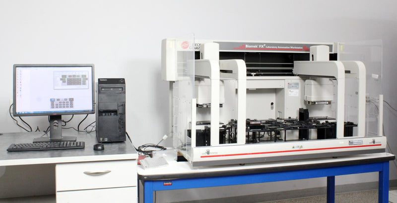 Beckman Coulter Biomek FXp with Dual MultiChannel Arms Include PC with Software
