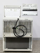 Beckman Coulter Avanti J-20I High Speed Floor Centrifuge Back Panel, Name Plate with Serial Number and Voltage Requirements