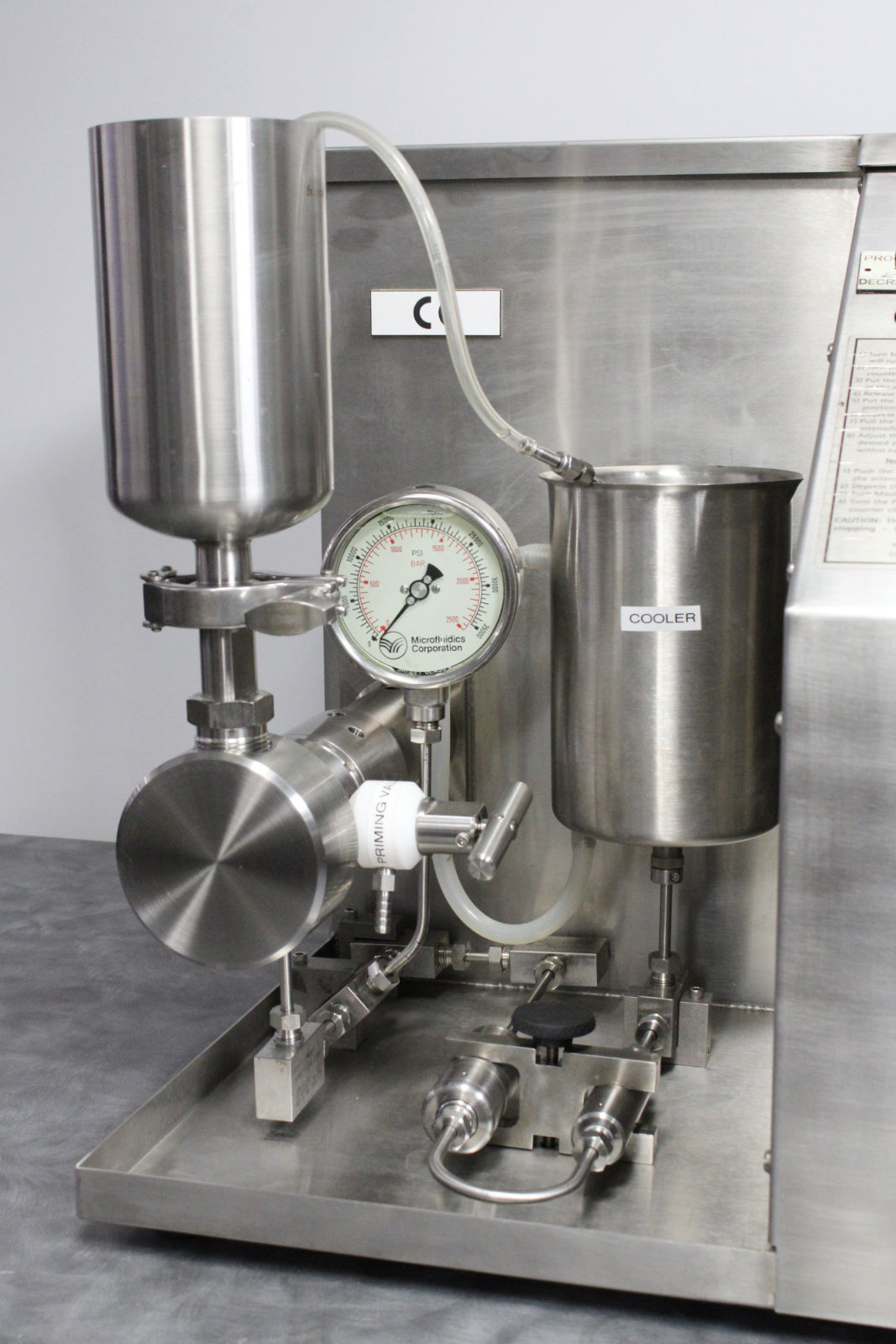 Low Volume Microfluidizer Homogenizer