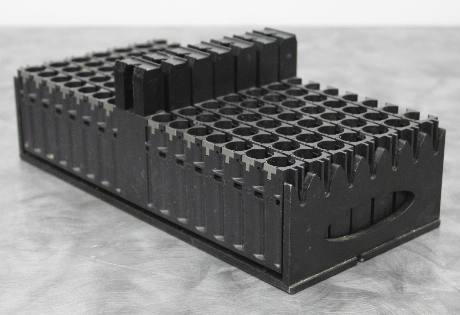 Dynex DSX 7 Sample Racks w/ Pickup for Short Tubes and Sample Rack Cad