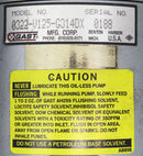 Gast 0322-V125-G314DX Oil-Less Vacuum Pump for Beckman Coulter J2-21 Centrifuge