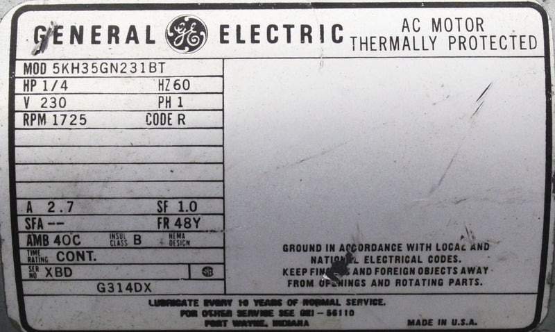 Gast 0322-V125-G314DX Oil-Less Vacuum Pump for Beckman Coulter J2-21 Centrifuge