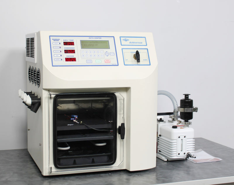 SP Scientific VirTis Advantage Plus XL-70 Benchtop Stoppering Shelf Freeze Dryer