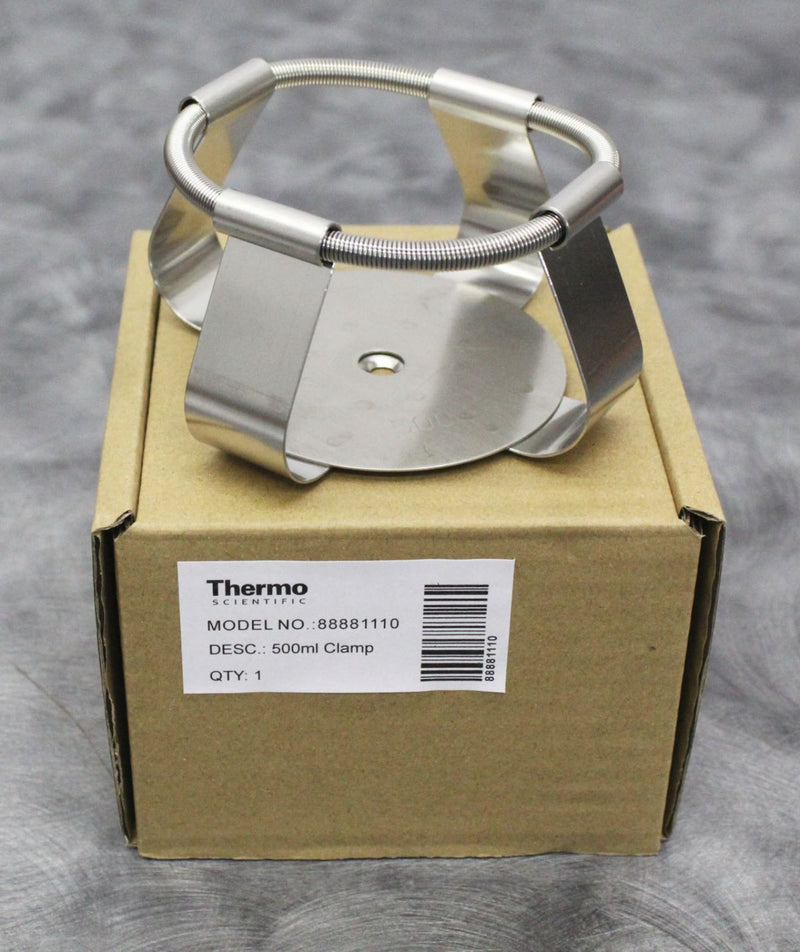 New Thermo Scientific 88881110 500mL Clamp for CO2 Resistant Shaker