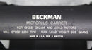 Lot of 2 Beckman MicroPlus Carriers for GH3.8/GH3.8A & JS4.3 Swing Bucket Rotors