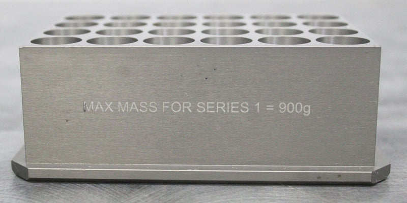 x2 Genevac HT4  Max Mass Series 1-900g 24x15mL Two-Part Sample Tube Holders