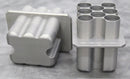 x2 Genevac HT4  Max Mass Series II-1200g 8x25mL Two-Part Sample Tube Holders 2641