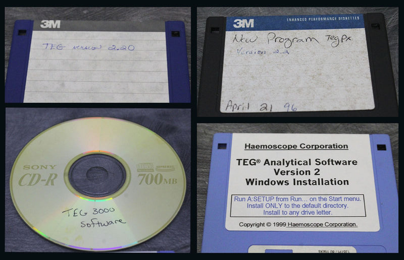 Thromeblastograph 3000 Coagulation TEG Analytical Software Ver. 1.28 - 2 - 2.20