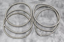 Lot of 6 Large Flask Clamp Wire Springs 10 Inch Diameter for Shakers