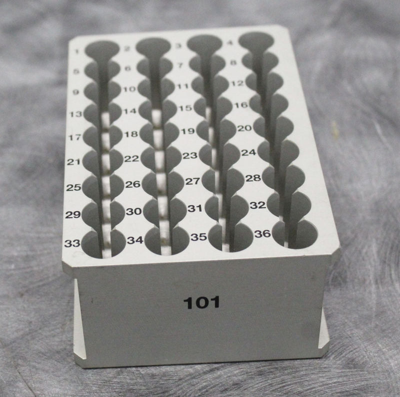 Lot of 2 Gilson 101 Incubator Heating Block 36 X 1.5mL Vial Tube
