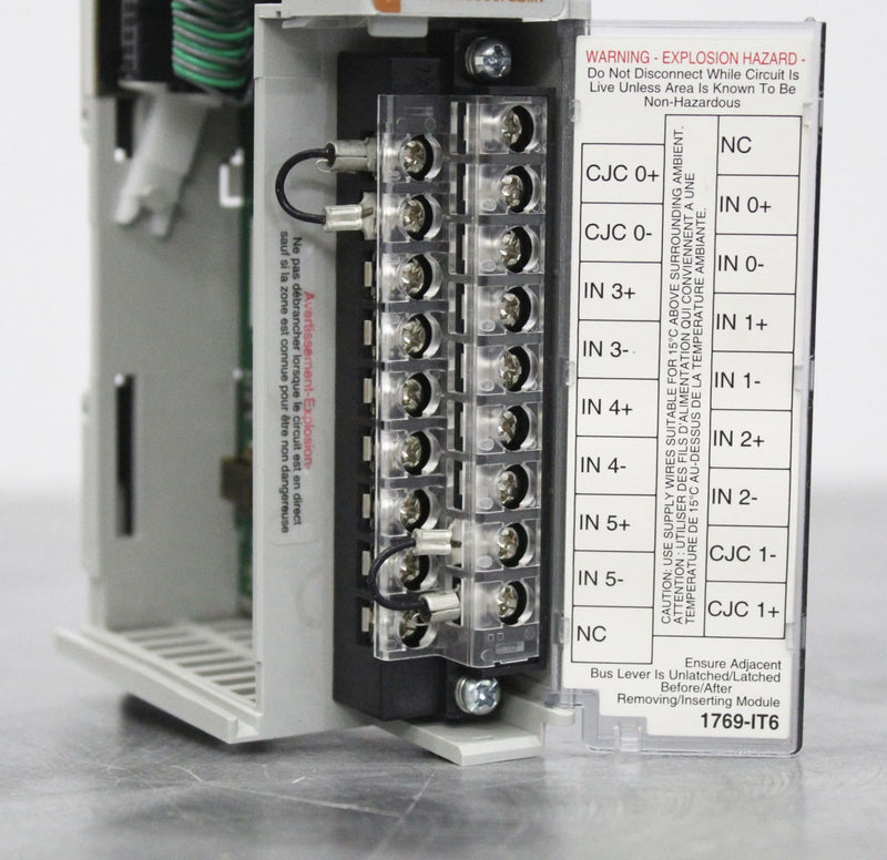 Allen-Bradley 1769-IT6 Ser A CompactLogix 6-Channel Thermocouple/mV Input Module