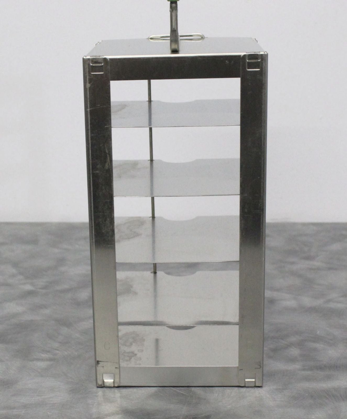 Hanging Biogenetic Cryo Freezer Rack 5 Layers for 2 x 5 Inch Sample Vi