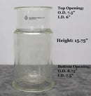 New Brunswick BioFlo CelliGen Bioreactor Fermenter Vessel 5-Liter Water Jacket