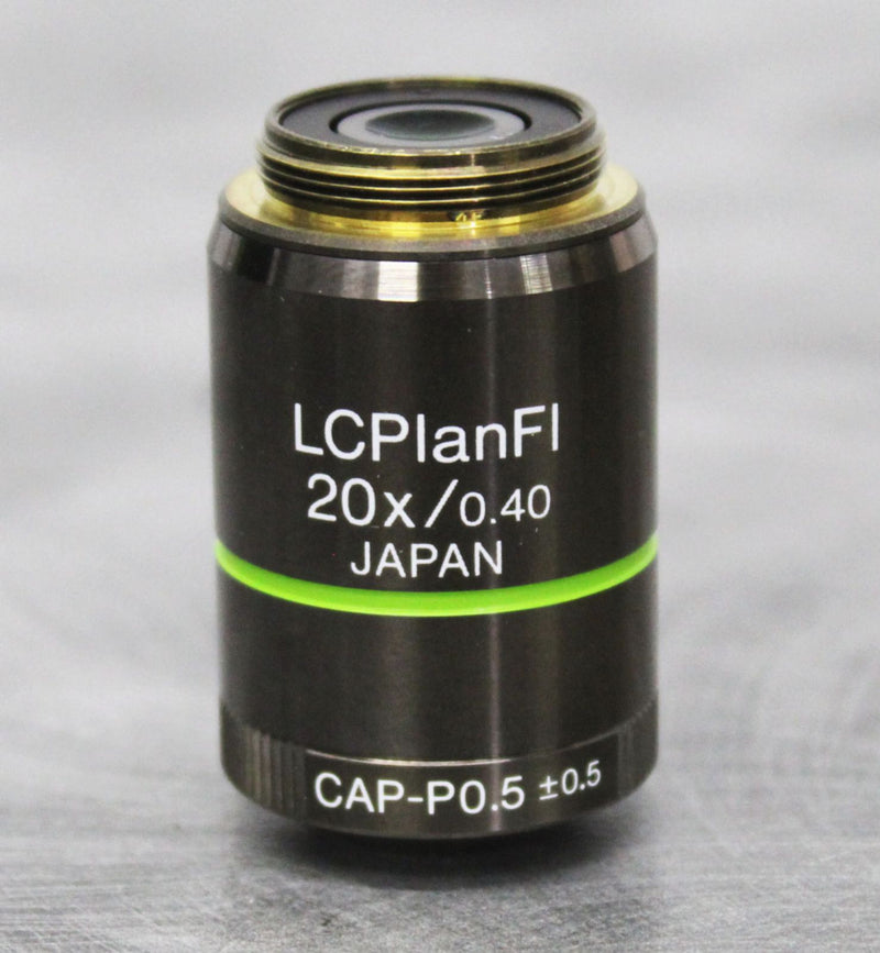 Olympus Microscope Infinity Objective LCPlanFI 20X/0.40 8/
