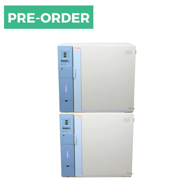 Thermo Scientific 3310 Steri-Cult Double Stacked CO2 Incubator with Shelves