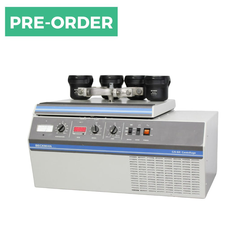 Beckman Coulter GS-6R Refrigerated Benchtop Centrifuge w/ GH-3.8 Swing Rotor