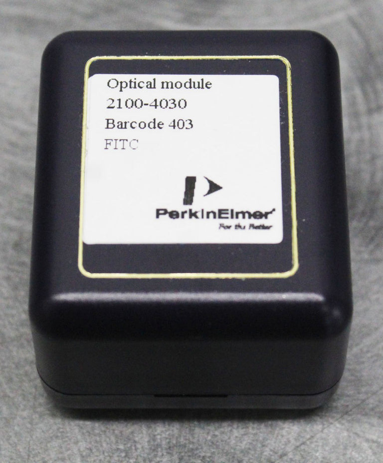 PerkinElmer 2100-8010 Optical FITC Filters & Optical Module f/ Spectrophotometer