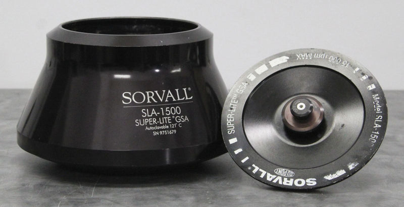 Sorvall 08412 Centrifuge Fixed-Angle Super-Lite SLA-1500 Rotor 6x250mL 15K RPM