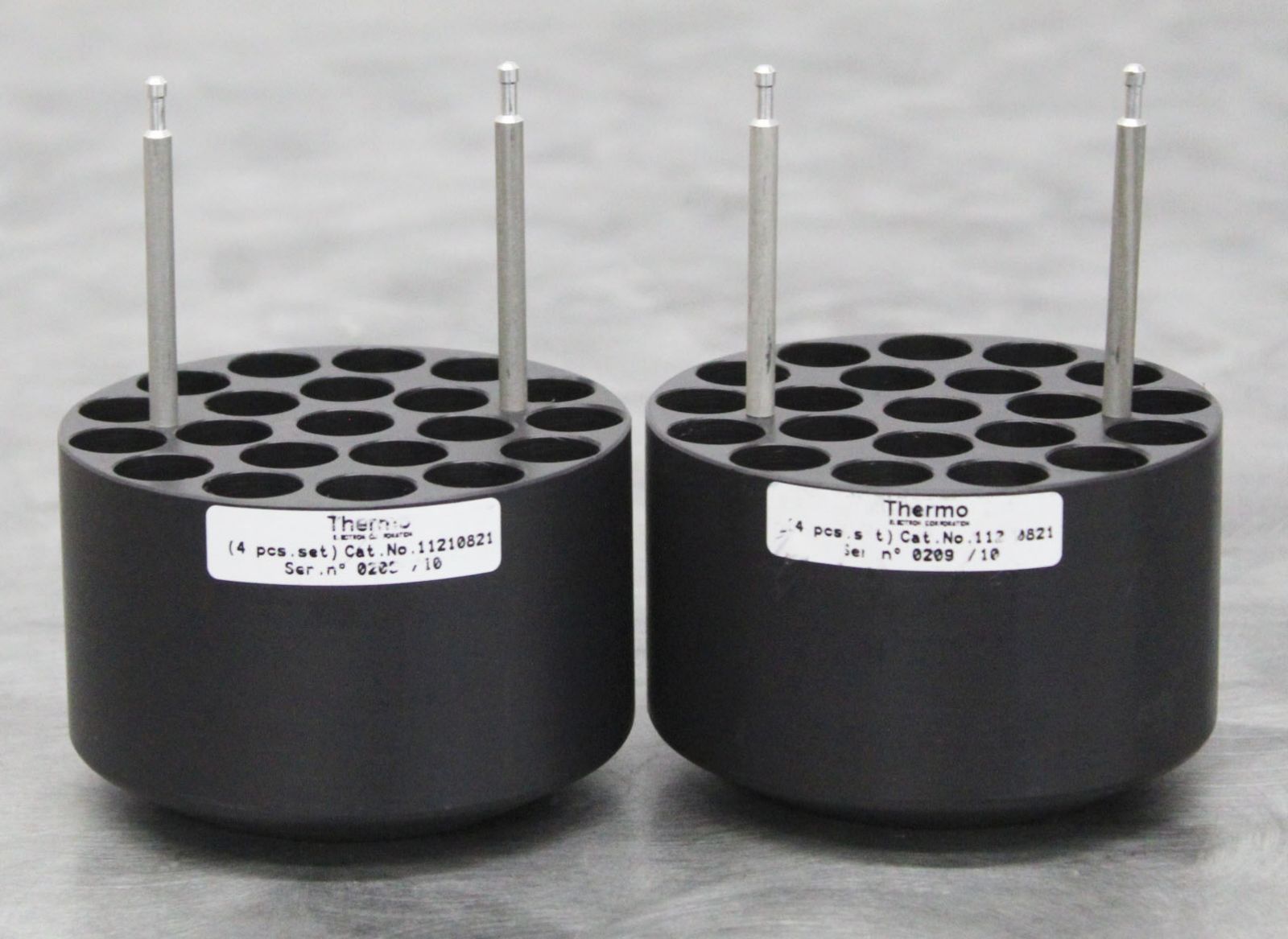 x2 Thermo Electron 11210821 Rotor Bucket 27x5-7mL Adapter for IEC CL-4