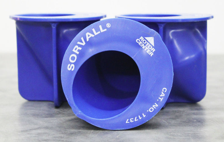 x3 Sorvall 11737 Centrifure Rotor Bucket 250mL Conical Adapters