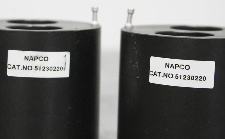 Lot of 2 NAPCO 51230220 Centrifuge Swing Bucket Tube Adapters 2 x 50mL