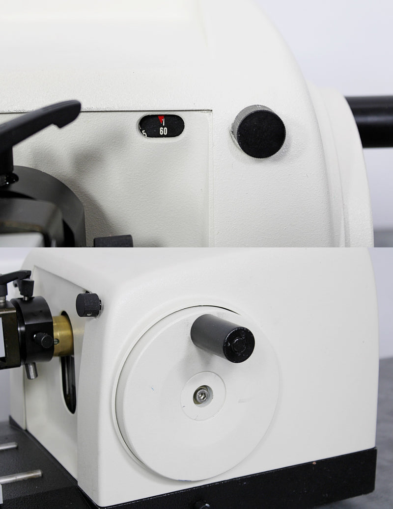 Leica RM2125 Manual Rotary Microtome 045731981 w/ Low Profile Knife Holder