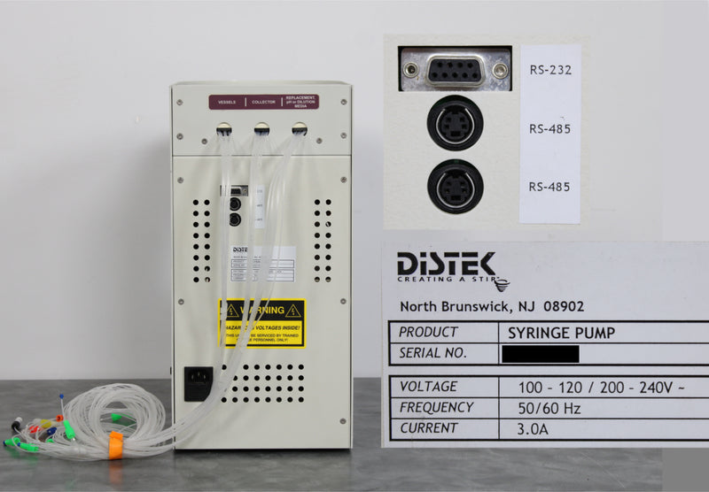 Distek Syringe Pump for Distek Dissolution Systems