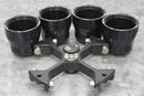 Sorvall Heraeus 75006434 Centrifuge Swing Bucket Rotor with 4 Buckets Max 4,150 RPM