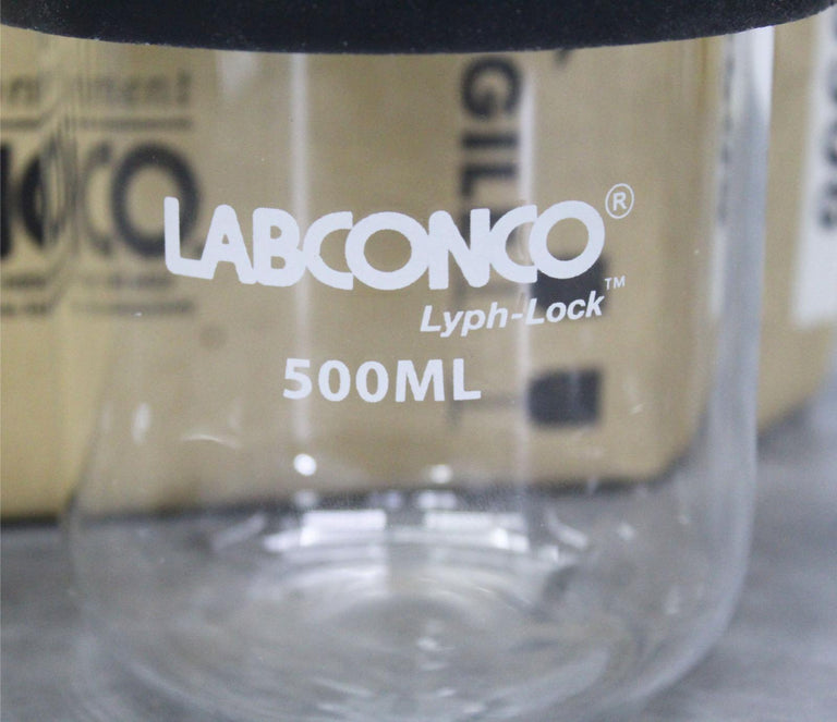 Labconco 500mL Lyph-Lock Freeze Dry Flask 75508 Complete 19/38 STJ NIB