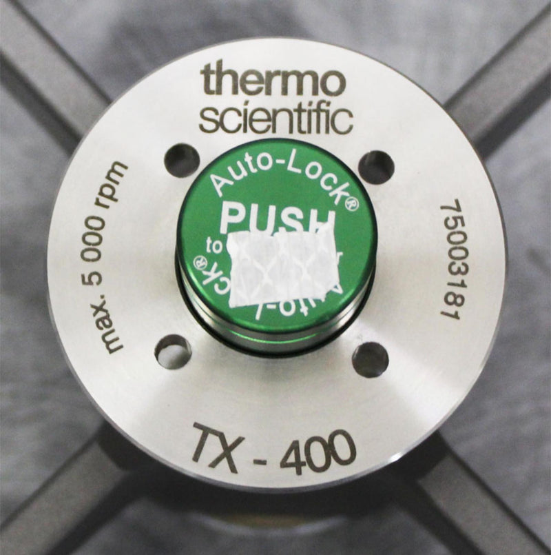 Thermo Scientific TX-400 Centrifuge Swing Bucket Rotor 75003181 5K RPM