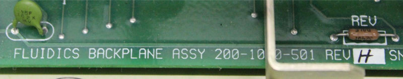 Fluidics Backplane Component 200-1736-002 for Alcon Phaco 20000 Legacy Aspirator