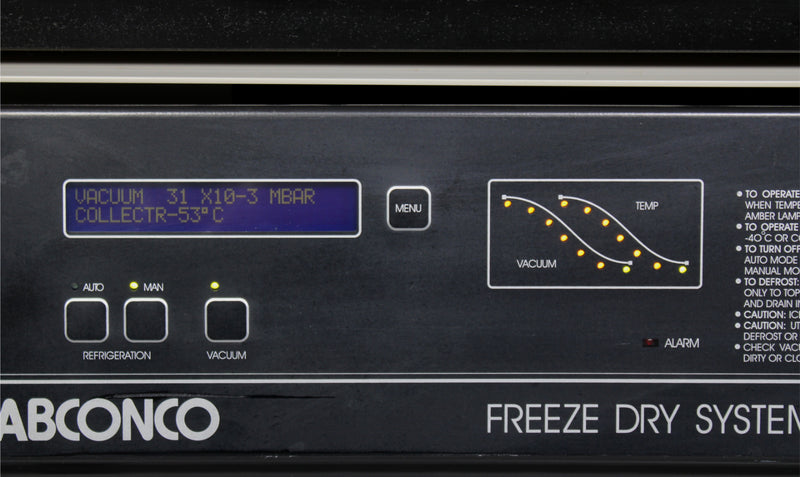 Labconco FreeZone 4.5 -50°C Benchtop Freeze Dryer 7750000 w/ Manifold & Pump